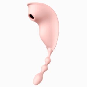 The Sensory Hybrid: Wearable Clitoral Sucking Vibrator with Beads