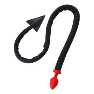 Devil Tail Long Silicone Butt Plug