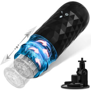 Realistic Textured Automatic Mens Masturbation cup