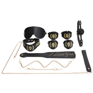 8Pcs Skull Embroidery Bondage Kit