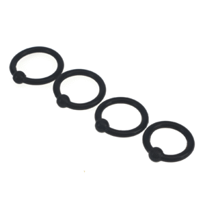 4pcs Silicone Cock Head Ring Set